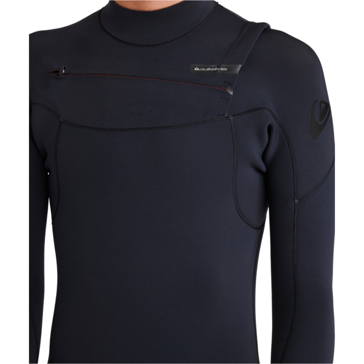 2025 Quiksilver Mens Everyday Sessions 5/4/3mm Chest Zip Wetsuit 25AW213513 - Black